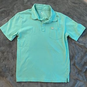 Greenlines Boys Green-Aqua polo sz 12